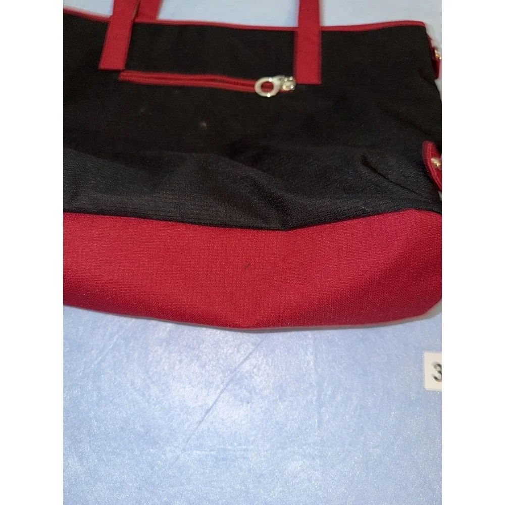 South Carolina Gamecocks Nylon Tote, Large Bag With Zipper - Pre Owned EXCELLENT